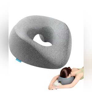 Gray Travel Pillow